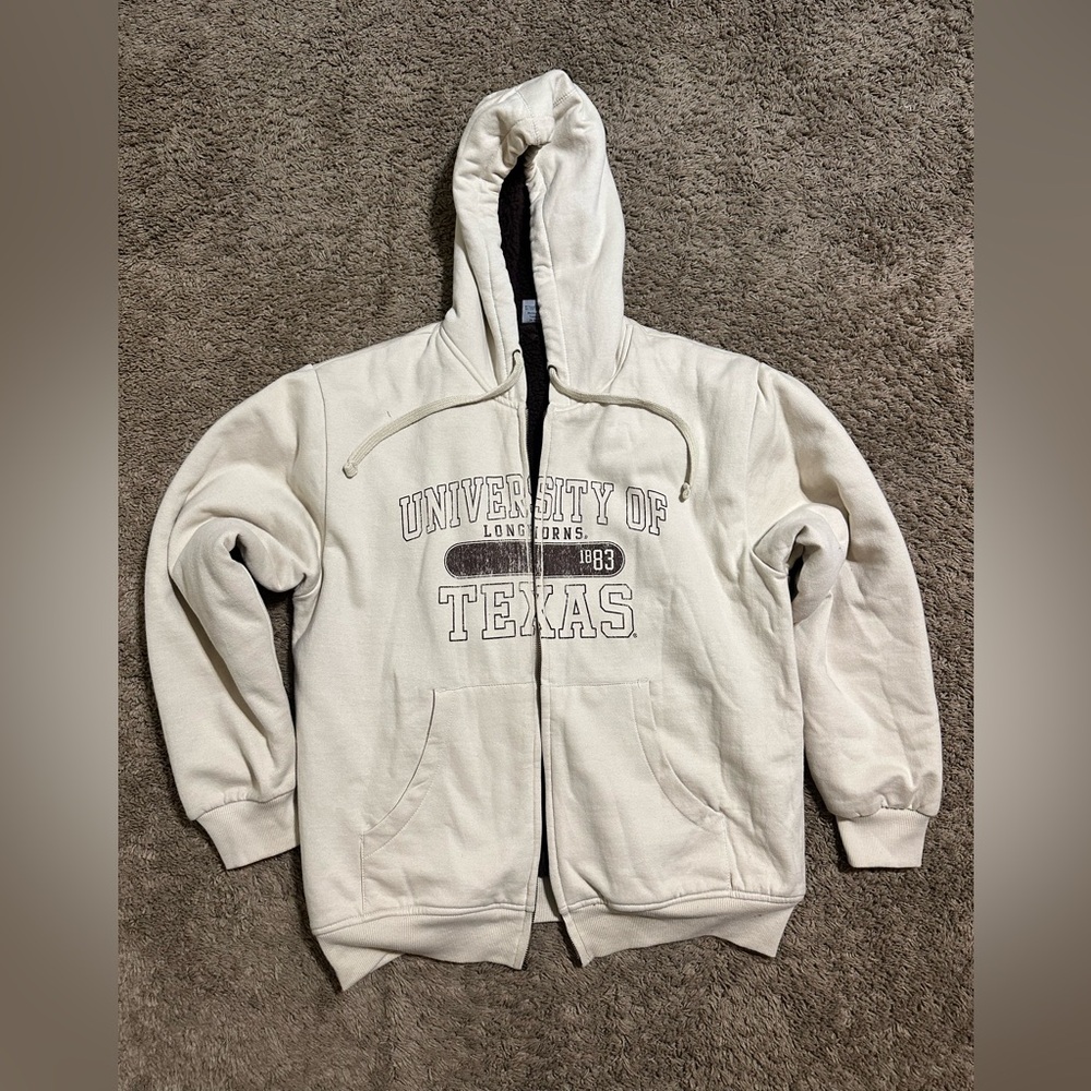 Vintage NCAA Texas Longhorns University “triple brown ” hoodie 00s size medium